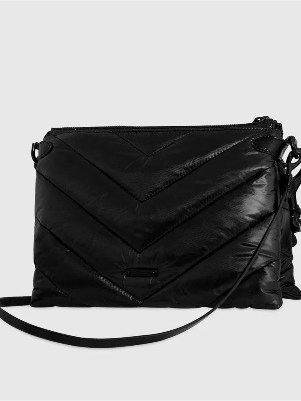 Rebecca Minkoff Quilted Crossbody Bag in Black